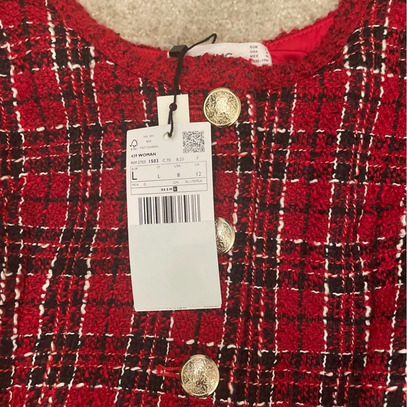 Mango tweed dress from a couple seasons ago. Never worn! - Picture 4 of 8